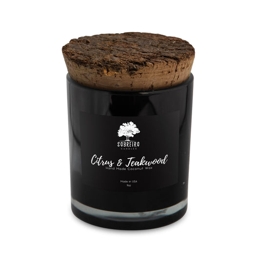 Citrus & Teakwood | 7oz (Black) - CLEARANCE