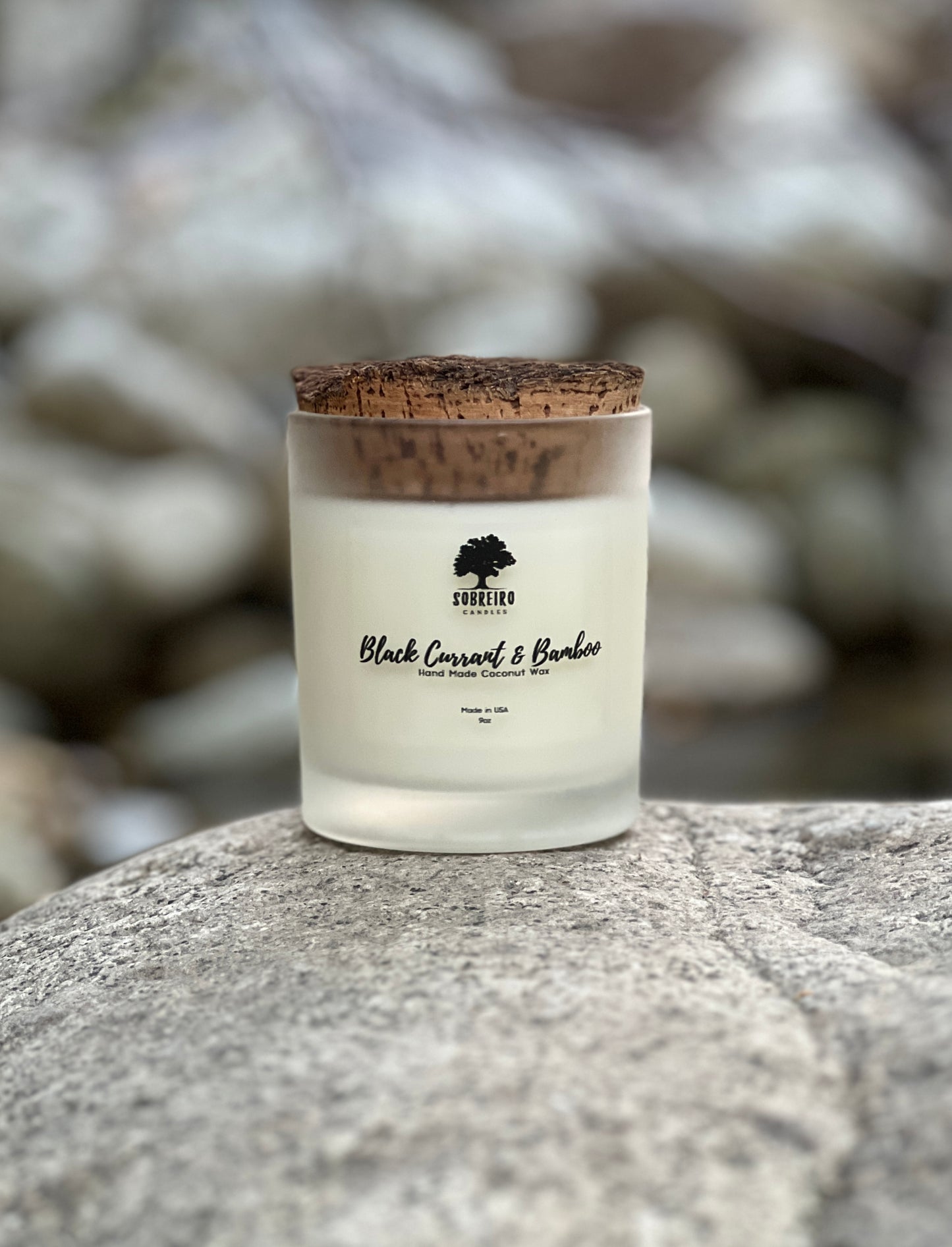 Black Currant & Bamboo | 9oz (Ghost White)