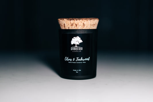 Citrus & Teakwood | 8oz (Black) - GEN 1