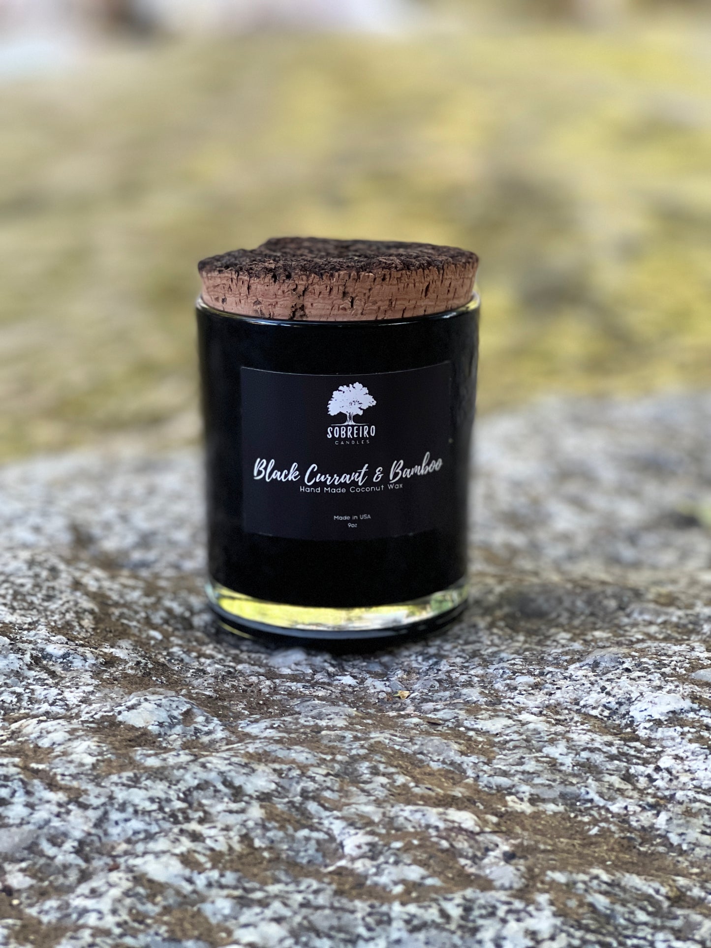 Black Currant & Bamboo | 9oz (Black)